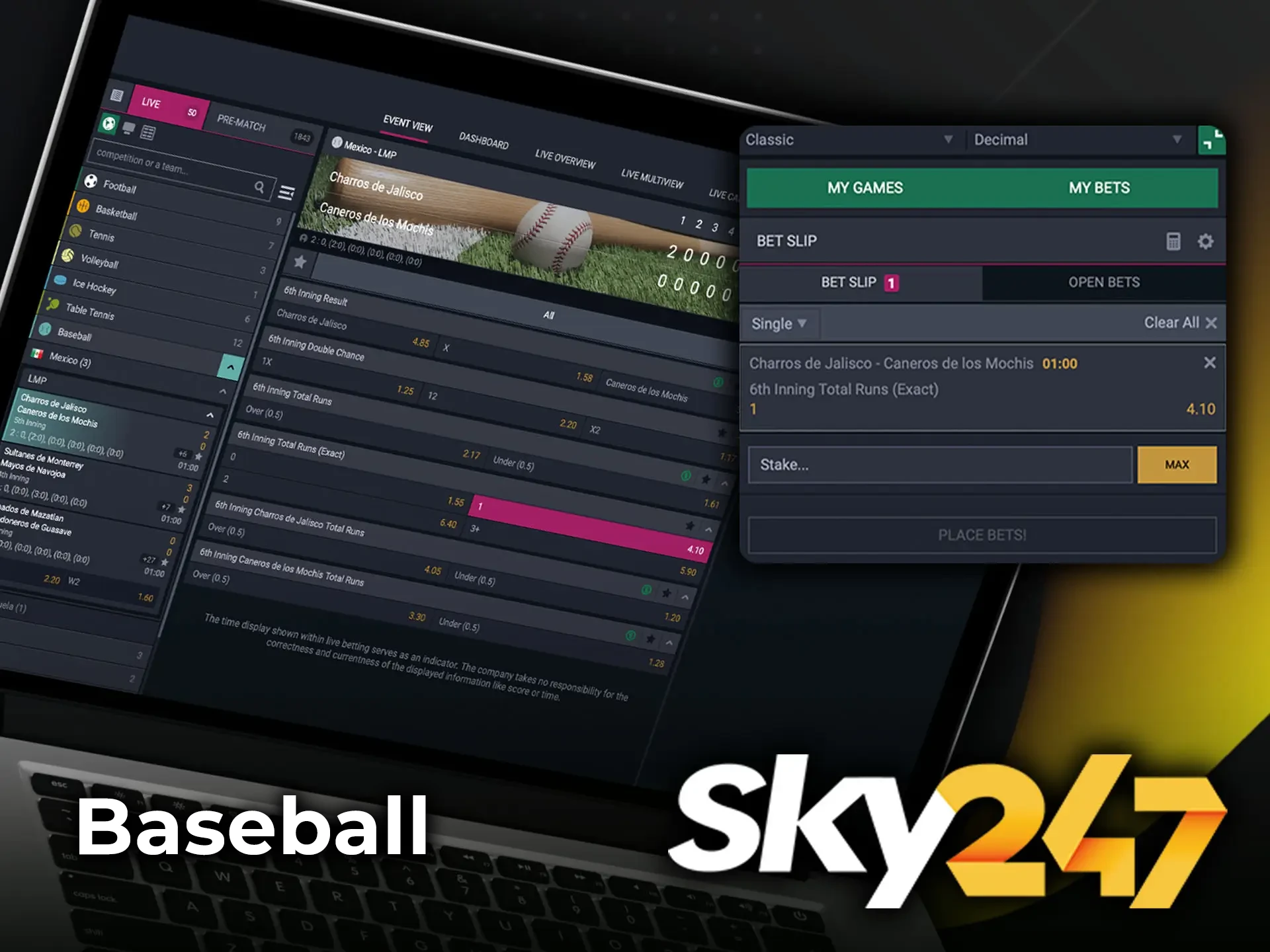 Learn the rules of baseball to make smart betting decisions at Sky247.