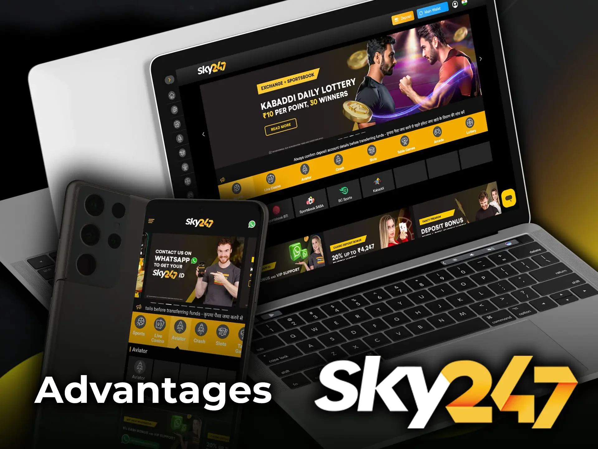 Find out why users love Sky247 in India so much.