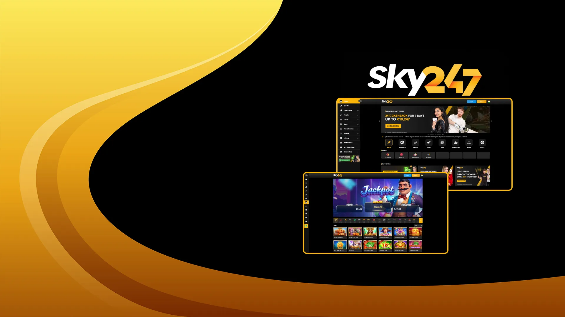 Familiarize yourself with Sky247 casino and bookmaker in India.